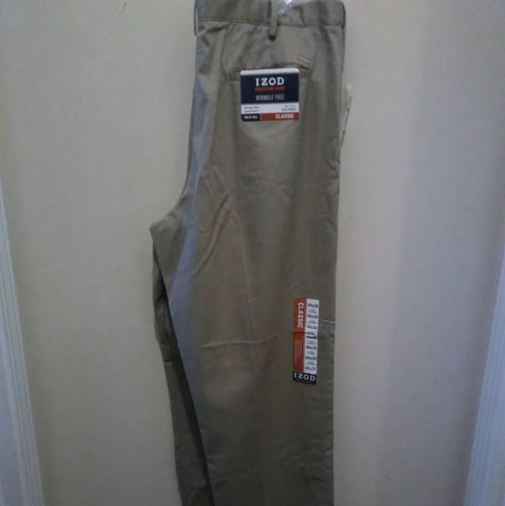 IZOD Big & Tall American Chino Dress Pants Classic